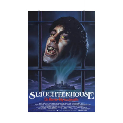 SLAUGHTERHOUSE ROCK 1988 - Paper Movie Poster 36" x 54" Matte - The Sticker Space