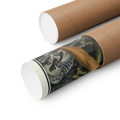 SLAVE OF THE CANNIBAL GOD 1978 - Paper Movie Poster - The Sticker Space