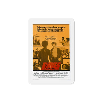 Slaves 1969 Movie Poster Die-Cut Magnet-2 Inch-The Sticker Space