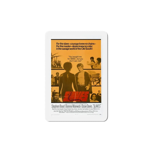 Slaves 1969 Movie Poster Refrigerator Magnet 5 Inch - The Sticker Space