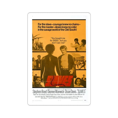 Slaves 1969 Movie Poster STICKER Vinyl Die-Cut Decal 3 Inch - The Sticker Space