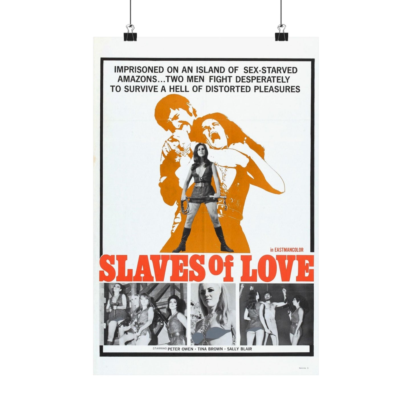 SLAVES OF LOVE 1969 - Paper Movie Poster-12″ x 18″-The Sticker Space