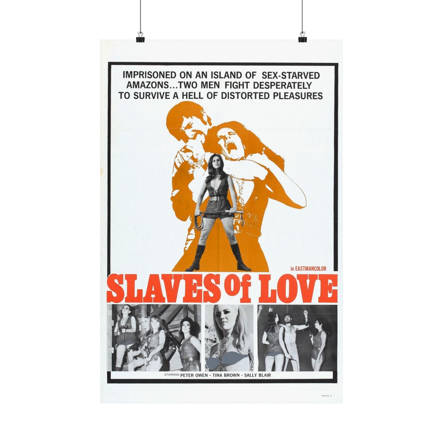 SLAVES OF LOVE 1969 - Paper Movie Poster-20″ x 30″-The Sticker Space