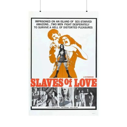 SLAVES OF LOVE 1969 - Paper Movie Poster 36" x 54" Matte - The Sticker Space