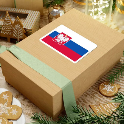 Slavic Flag of Poland (Poland) STICKER Vinyl Kiss-Cut Decal - The Sticker Space