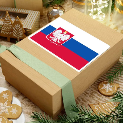 Slavic Flag of Poland (Poland) STICKER Vinyl Kiss-Cut Decal - The Sticker Space