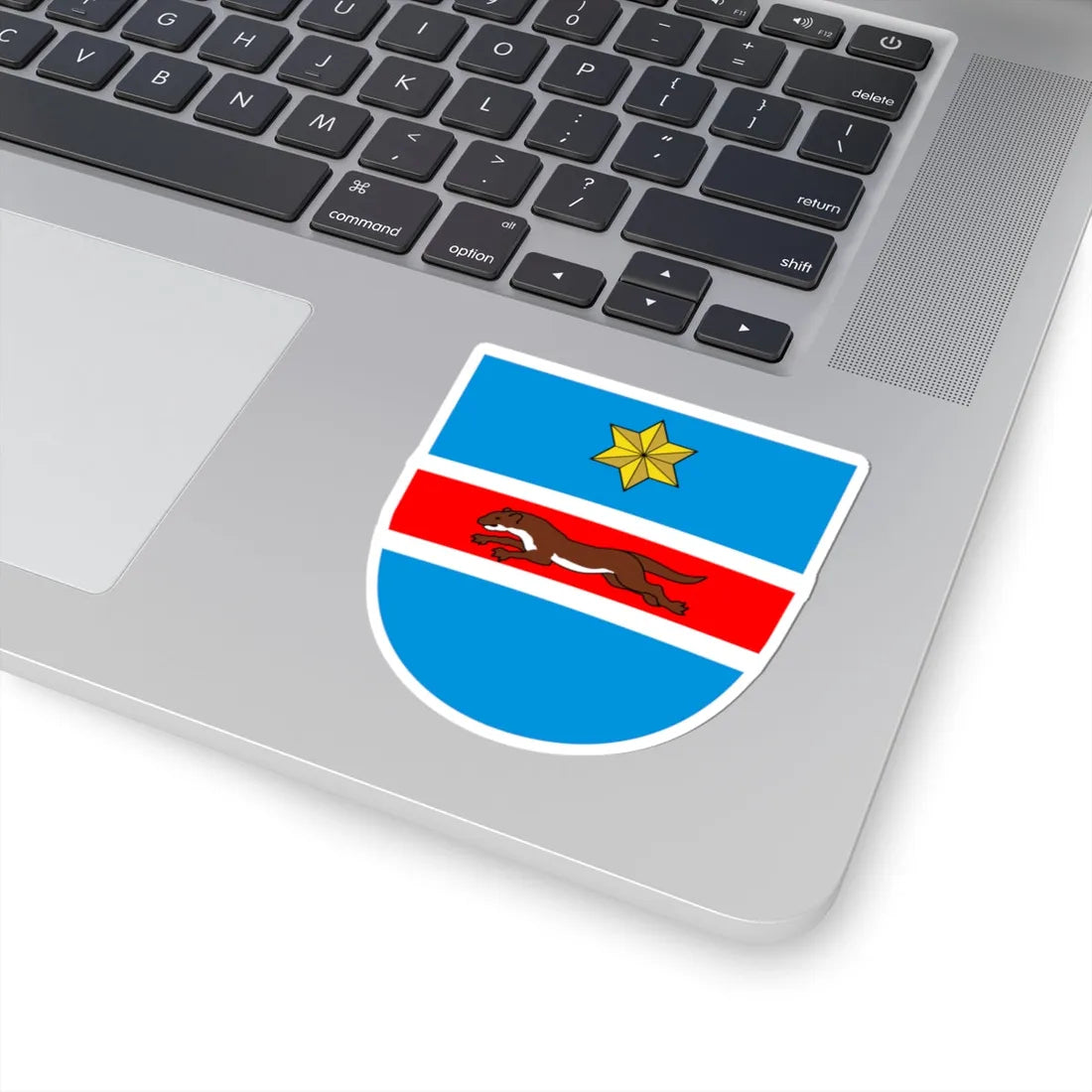 Slavonia Arms 1496 (Croatia) (Coat of Arms) STICKER Vinyl Kiss-Cut Decal - The Sticker Space