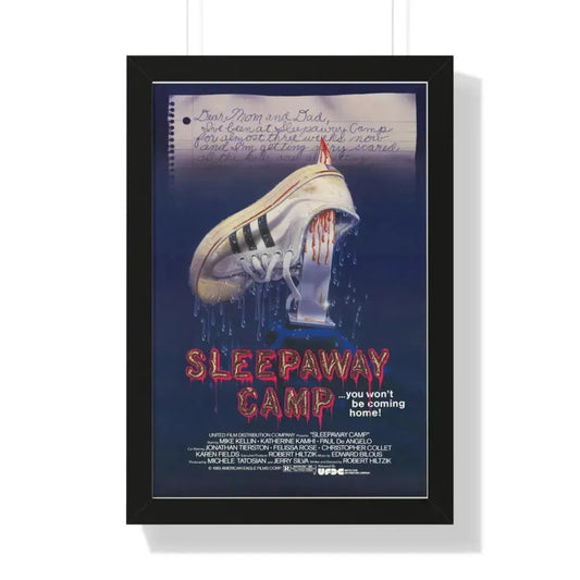 SLEEPAWAY CAMP 1983 - Framed Movie Poster 16″ x 24″ Black - The Sticker Space