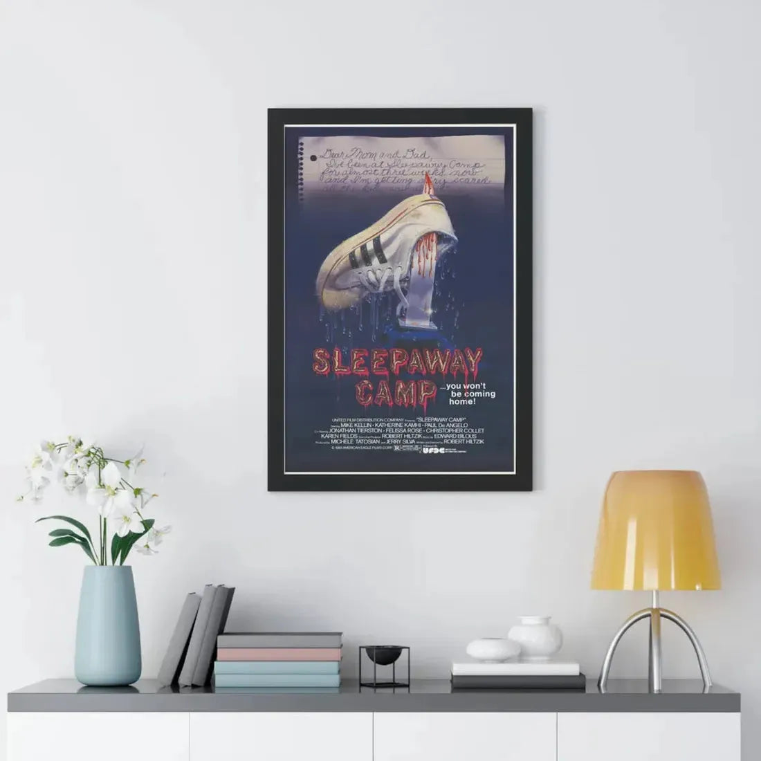 SLEEPAWAY CAMP 1983 - Framed Movie Poster - The Sticker Space