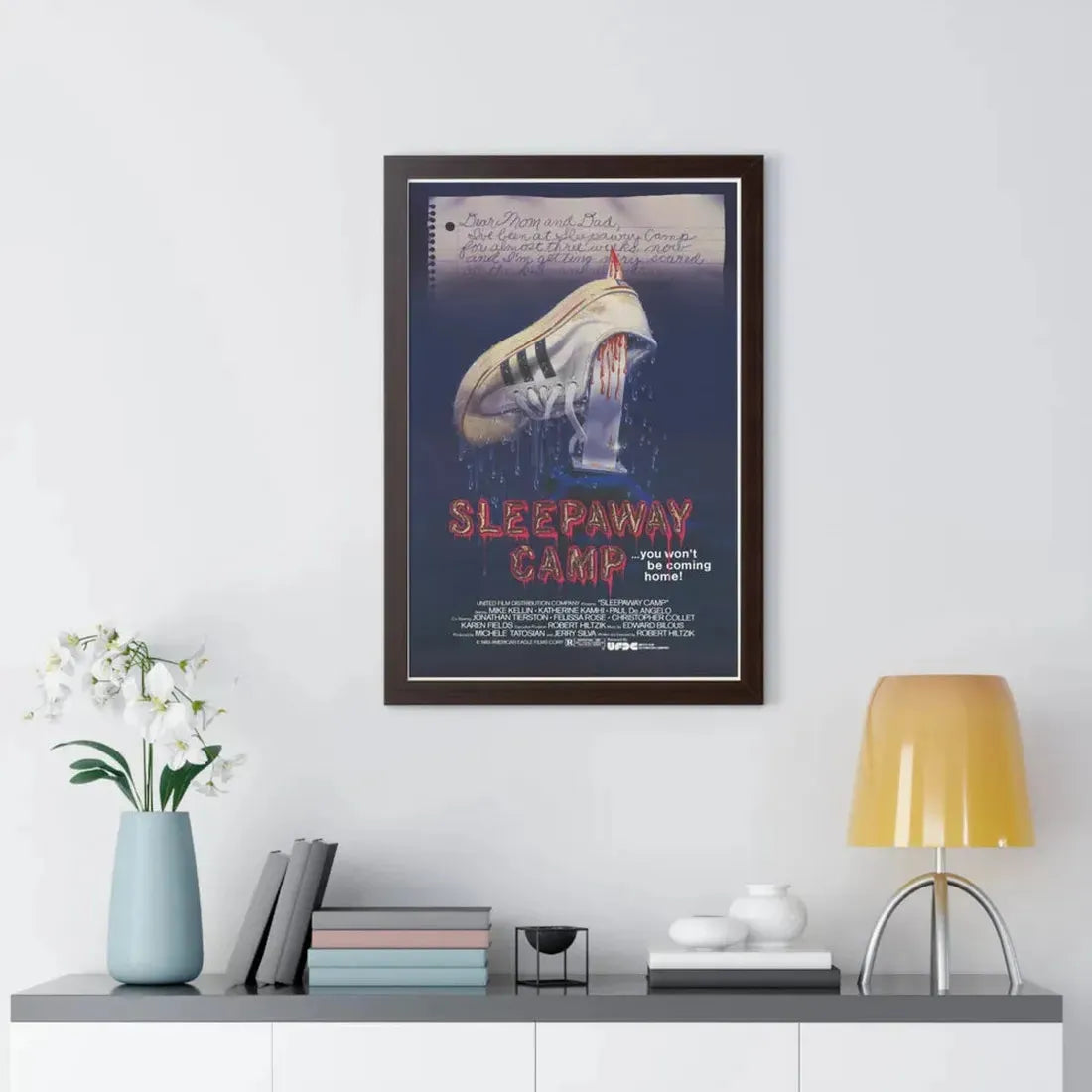 SLEEPAWAY CAMP 1983 - Framed Movie Poster - The Sticker Space