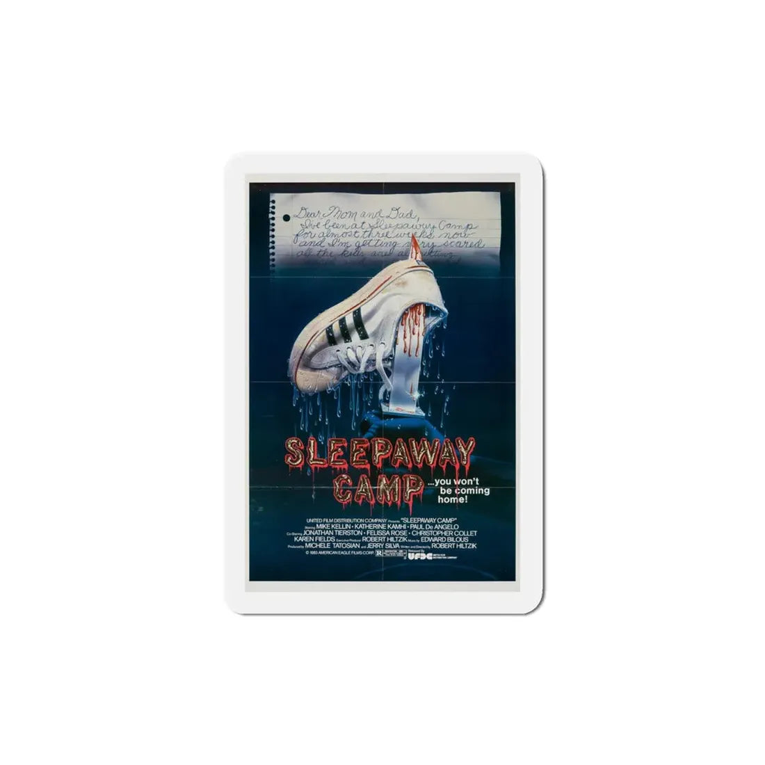 Sleepaway Camp 1983 Movie Poster Refrigerator Magnet 4 Inch - The Sticker Space