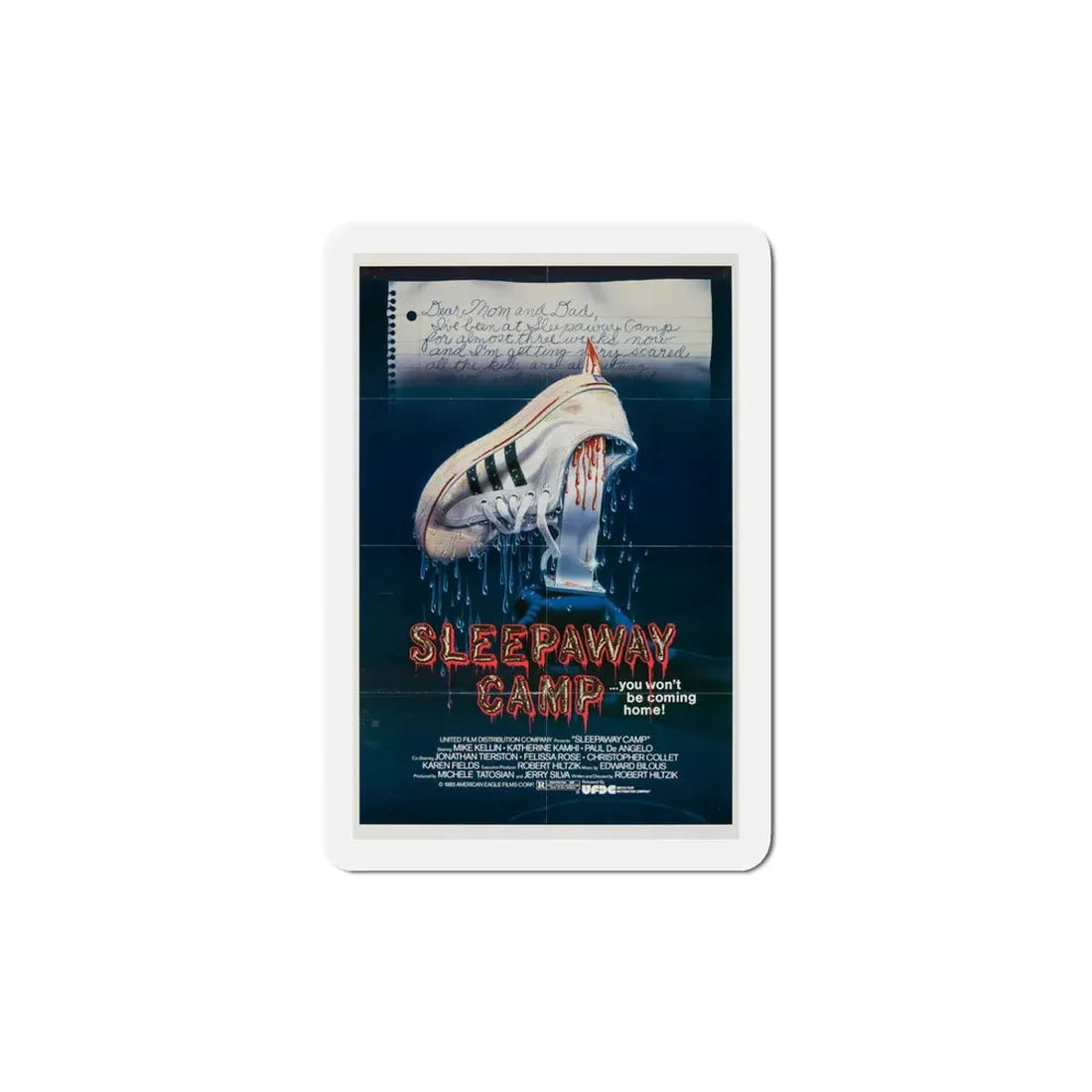Sleepaway Camp 1983 Movie Poster Refrigerator Magnet 5 Inch - The Sticker Space