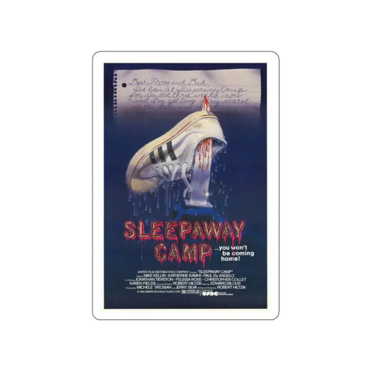 SLEEPAWAY CAMP 1983 Movie Poster STICKER Vinyl Die-Cut Decal 2 Inch - The Sticker Space