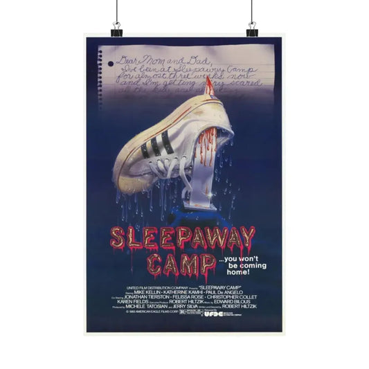 SLEEPAWAY CAMP 1983 - Paper Movie Poster 12″ x 18″ Matte - The Sticker Space
