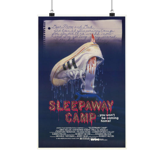 SLEEPAWAY CAMP 1983 - Paper Movie Poster-12″ x 18″-The Sticker Space