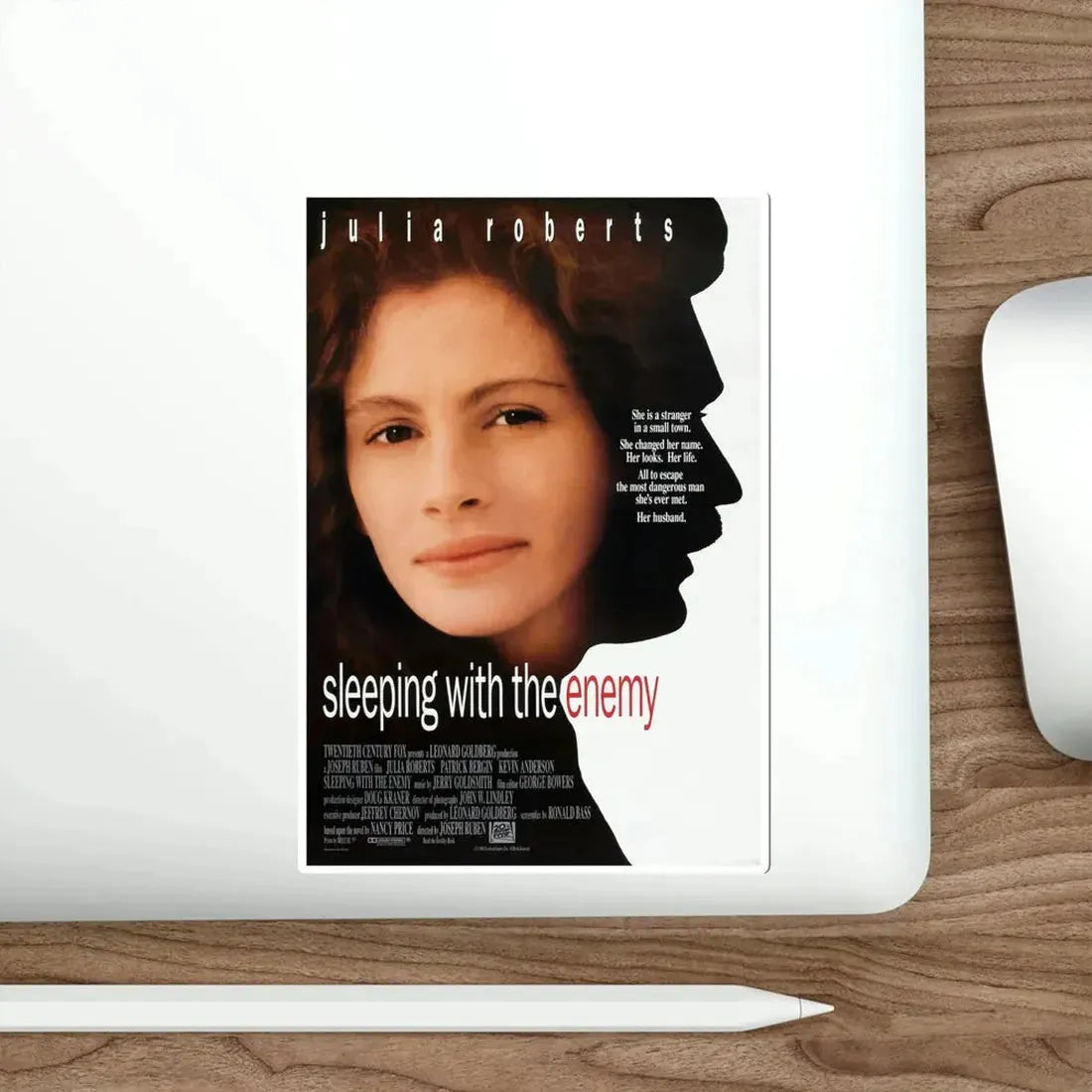 Sleeping With the Enemy 1991 Movie Poster STICKER Vinyl Die-Cut Decal - The Sticker Space