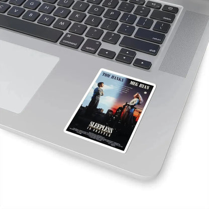 Sleepless in Seattle 1993 Movie Poster - STICKER Vinyl Kiss-Cut Decal - The Sticker Space