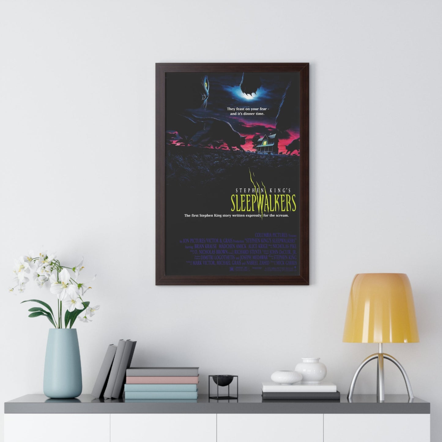 SLEEPWALKERS 1992 - Framed Movie Poster-The Sticker Space