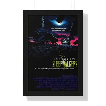SLEEPWALKERS 1992 - Framed Movie Poster 16″ x 24″ Black - The Sticker Space