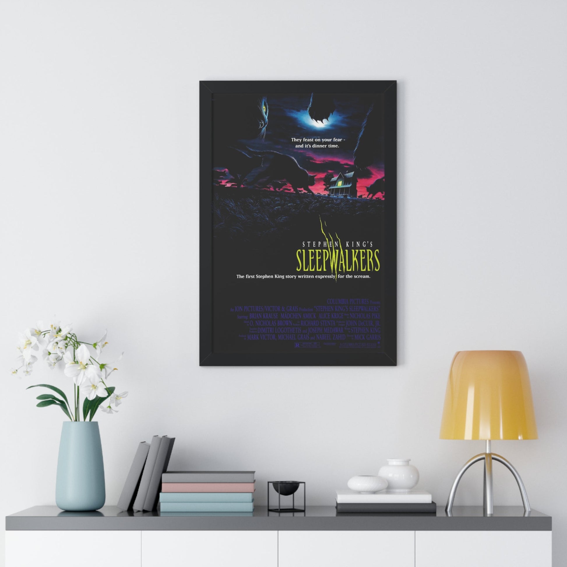 SLEEPWALKERS 1992 - Framed Movie Poster-The Sticker Space