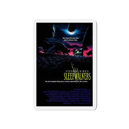 SLEEPWALKERS 1992 Movie Poster - Refrigerator Magnet-5" x 5"-The Sticker Space