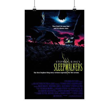 SLEEPWALKERS 1992 - Paper Movie Poster-12″ x 18″-The Sticker Space