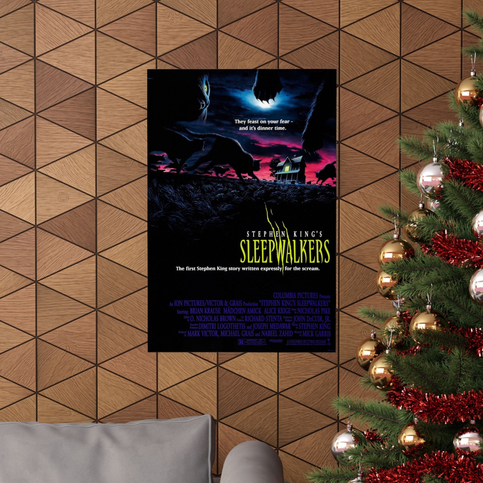 SLEEPWALKERS 1992 - Paper Movie Poster-The Sticker Space