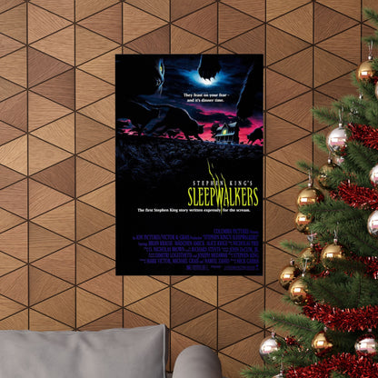 SLEEPWALKERS 1992 - Paper Movie Poster-The Sticker Space