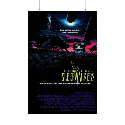 SLEEPWALKERS 1992 - Paper Movie Poster 24″ x 36″ Matte - The Sticker Space