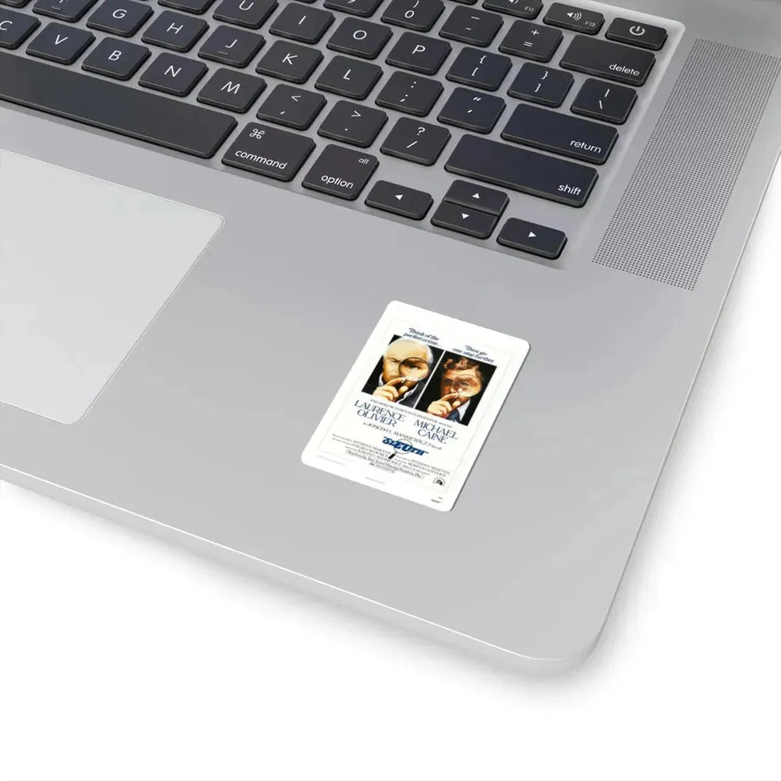 Sleuth 1972 Movie Poster - STICKER Vinyl Kiss-Cut Decal - The Sticker Space