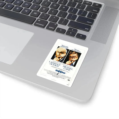 Sleuth 1972 Movie Poster - STICKER Vinyl Kiss-Cut Decal - The Sticker Space