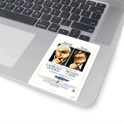 Sleuth 1972 Movie Poster - STICKER Vinyl Kiss-Cut Decal - The Sticker Space