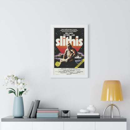 SLITHIS 1978 - Framed Movie Poster-The Sticker Space