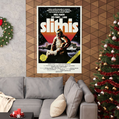 SLITHIS 1978 - Paper Movie Poster-The Sticker Space