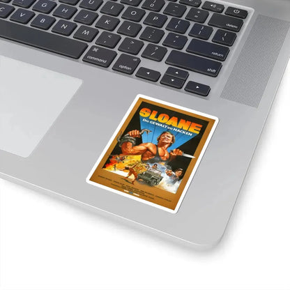 SLOANE (GERMAN) 1985 Movie Poster - STICKER Vinyl Kiss-Cut Decal - The Sticker Space