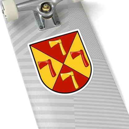 Slokhyni coat of arms escutcheon (Ukraine) (Coat of Arms) STICKER Vinyl Kiss-Cut Decal - The Sticker Space