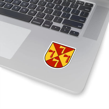 Slokhyni coat of arms escutcheon (Ukraine) (Coat of Arms) STICKER Vinyl Kiss-Cut Decal - The Sticker Space