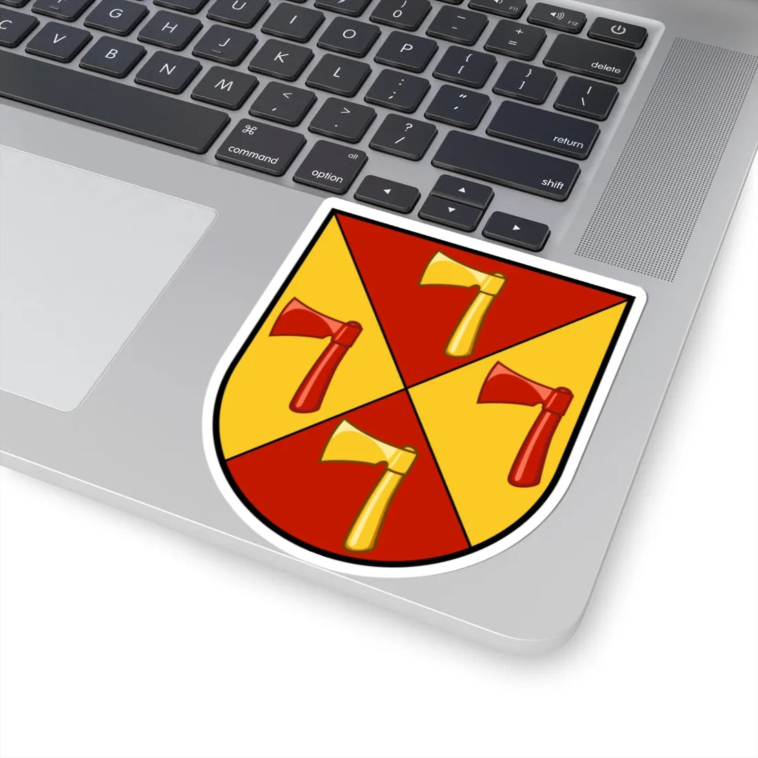 Slokhyni coat of arms escutcheon (Ukraine) (Coat of Arms) STICKER Vinyl Kiss-Cut Decal - The Sticker Space