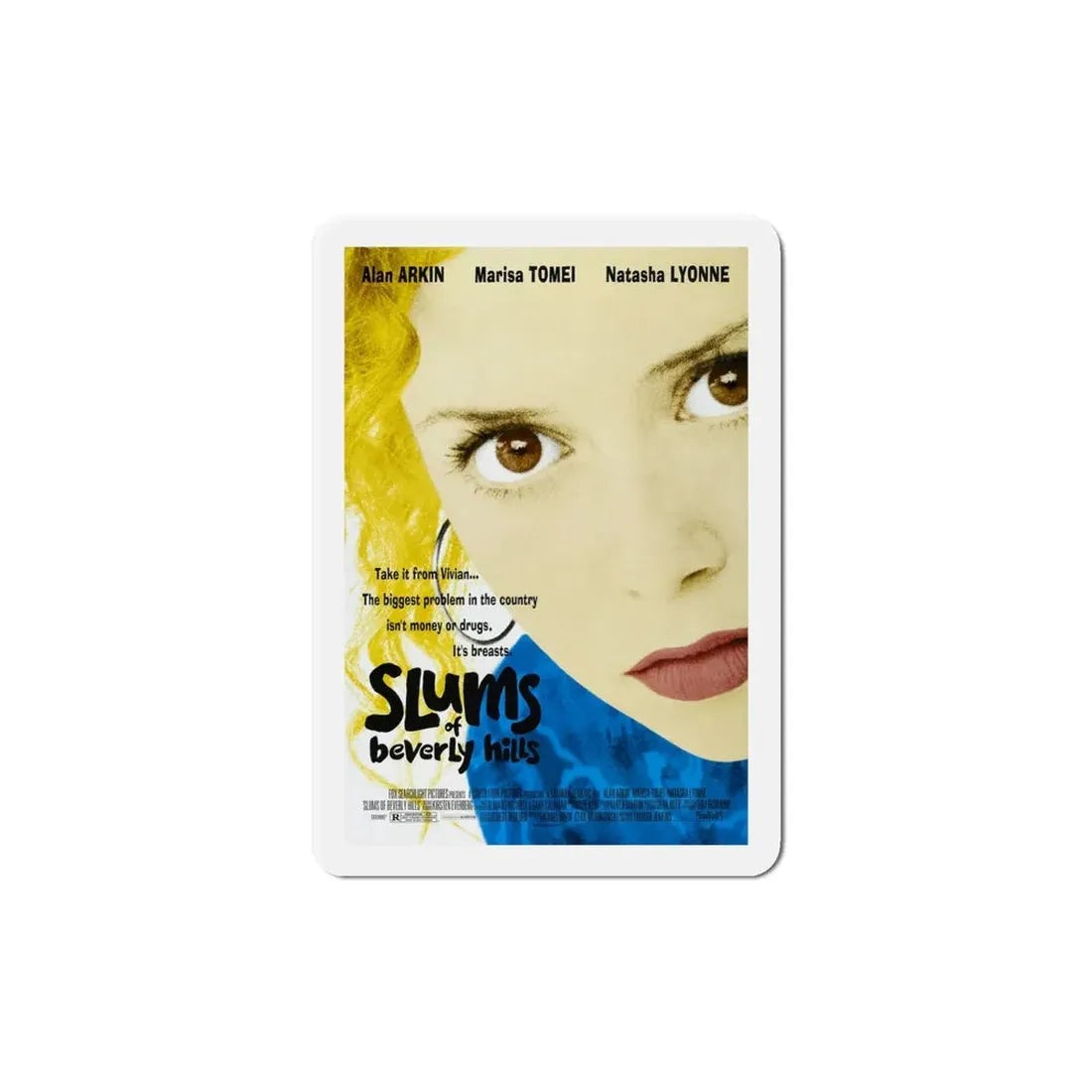 Slums of Beverly Hills 1998 Movie Poster Refrigerator Magnet 5 Inch - The Sticker Space