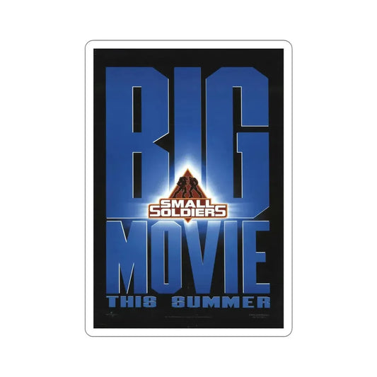 Small Soldiers 1998 Movie Poster STICKER Vinyl Die-Cut Decal 6 Inch - The Sticker Space