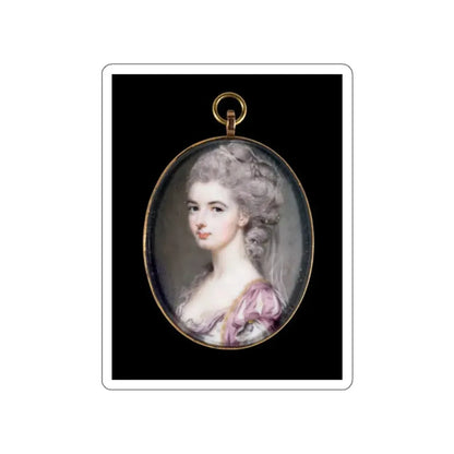 SMART, John - A Lady (Artwork) STICKER Vinyl Die-Cut Decal White Die-Cut 4 Inch - The Sticker Space