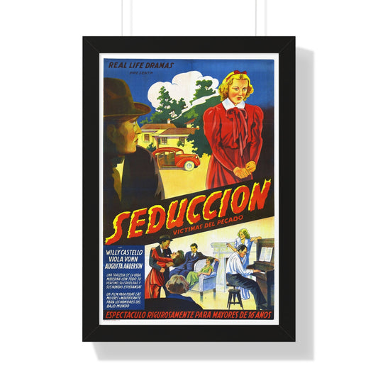 SMASHING THE VICE TRUST 1937 - Framed Movie Poster-16″ x 24″-The Sticker Space