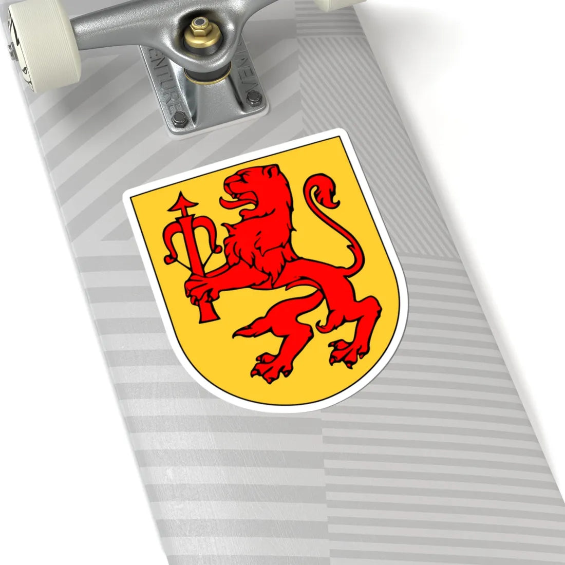 SmålandCoA (Sweden) (Coat of Arms) STICKER Vinyl Kiss-Cut Decal - The Sticker Space