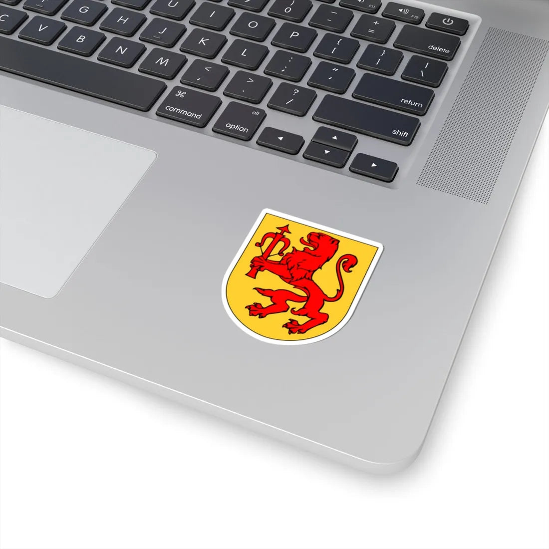 SmålandCoA (Sweden) (Coat of Arms) STICKER Vinyl Kiss-Cut Decal - The Sticker Space