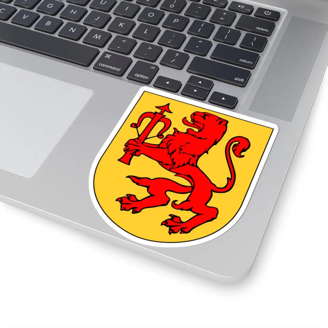 SmålandCoA (Sweden) (Coat of Arms) STICKER Vinyl Kiss-Cut Decal - The Sticker Space