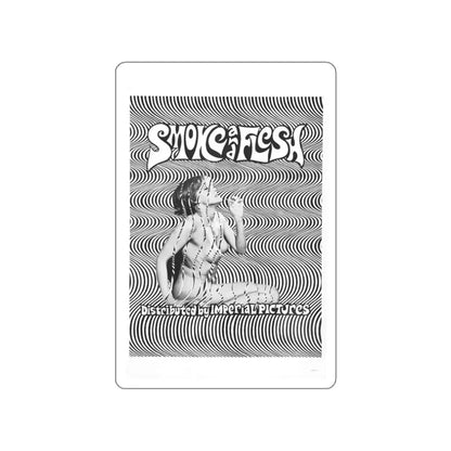 SMOKE AND FLESH 1968 Movie Poster STICKER Vinyl Die-Cut Decal 3 Inch - The Sticker Space