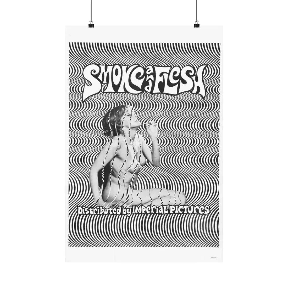 SMOKE AND FLESH 1968 - Paper Movie Poster 20″ x 30″ Matte - The Sticker Space