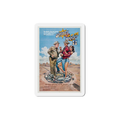 Smokey and the Bandit II 1980 Movie Poster Die-Cut Magnet-3" x 3"-The Sticker Space