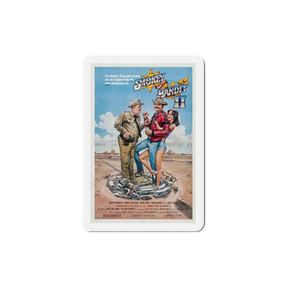 Smokey and the Bandit II 1980 Movie Poster Refrigerator Magnet 3 Inch - The Sticker Space