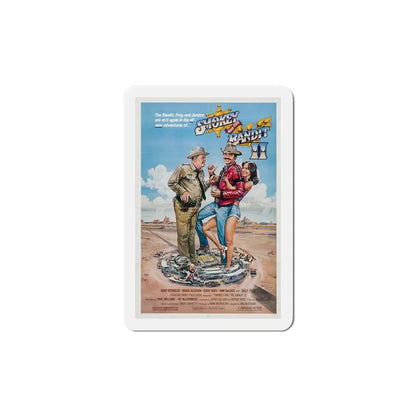 Smokey and the Bandit II 1980 Movie Poster Refrigerator Magnet 6 Inch - The Sticker Space